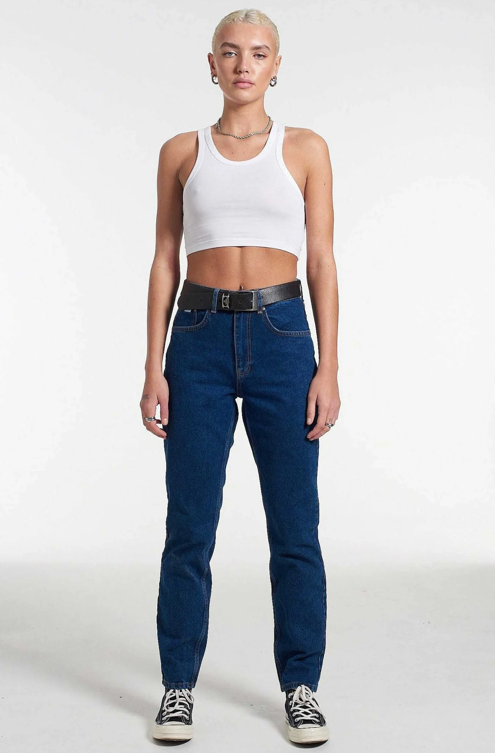 Organic Cougar Mom Jean Indigo