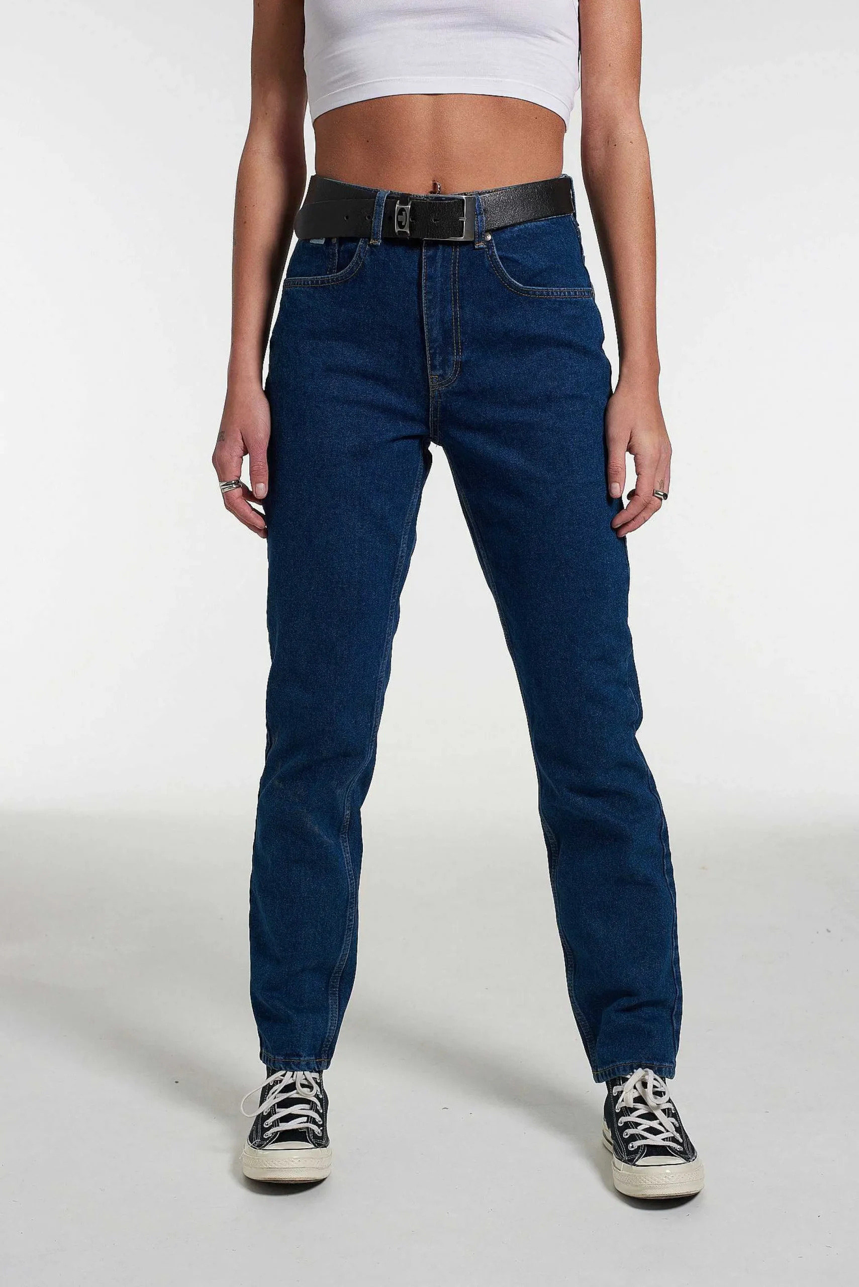 Organic Cougar Mom Jean Indigo