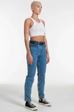 Organic Cougar Mom Jean Light Blue