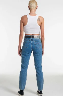 Organic Cougar Mom Jean Light Blue