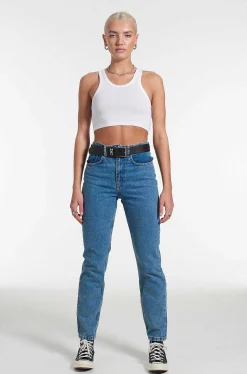 Organic Cougar Mom Jean Light Blue