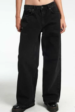 Organic Release Jean Charcoal