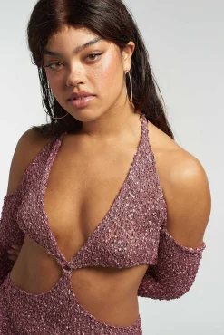 Poison Cut Out Mini Dress