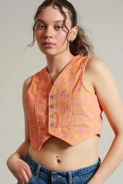 Polly Denim Waistcoat