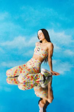 Puma X The Ragged Priest All Over Print Crop Top