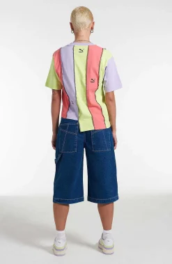 Puma X The Ragged Priest Colour Block Jersey Top