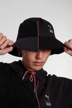 Puma X The Ragged Priest Black Woven Bucket Hat