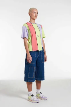 Puma X The Ragged Priest Colour Block Jersey Top