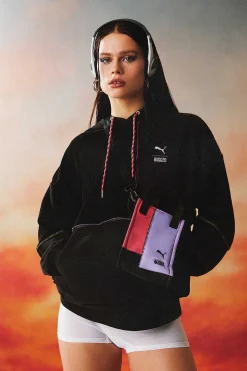Puma X The Ragged Priest Black Jersey Hoodie