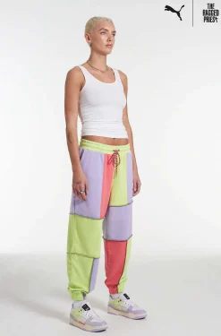 Puma X The Ragged Priest Colour Block Jersey Sweatpants