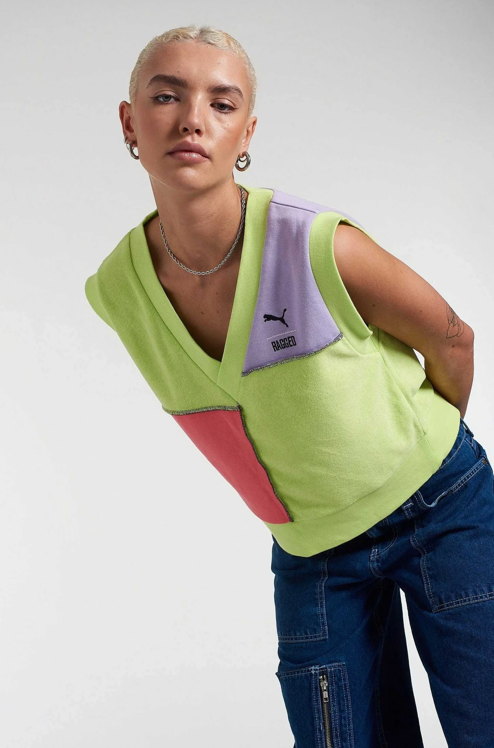 Puma X The Ragged Priest Colour Block Vest