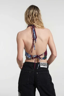 Sabotage Patchwork Vest
