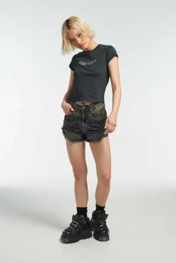 Serpent Sandwash Distressed Short