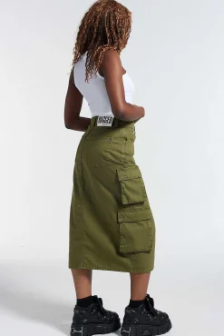 Soda Combat Skirt - Khaki