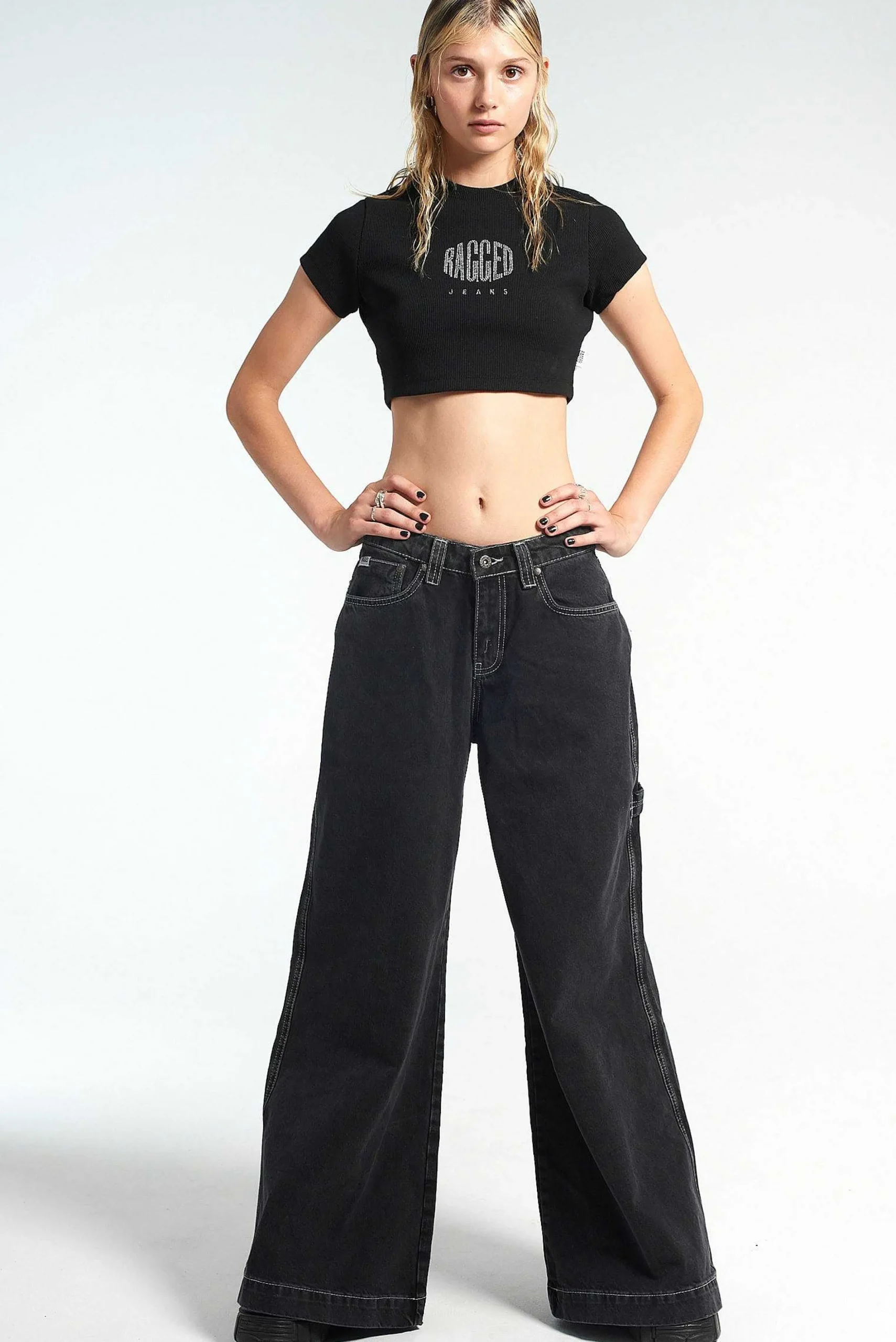 Sweeper Jean Charcoal