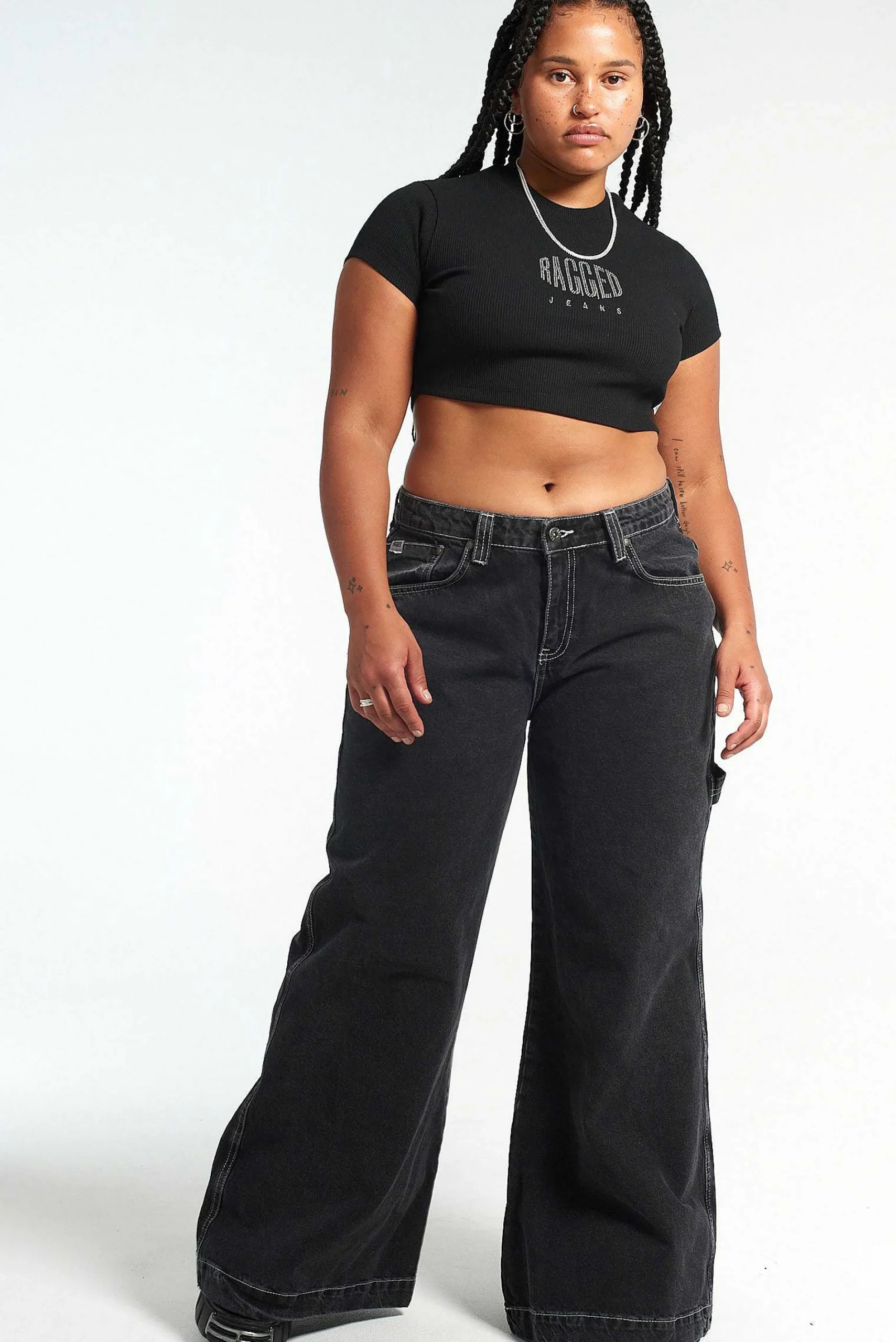 Sweeper Jean Charcoal