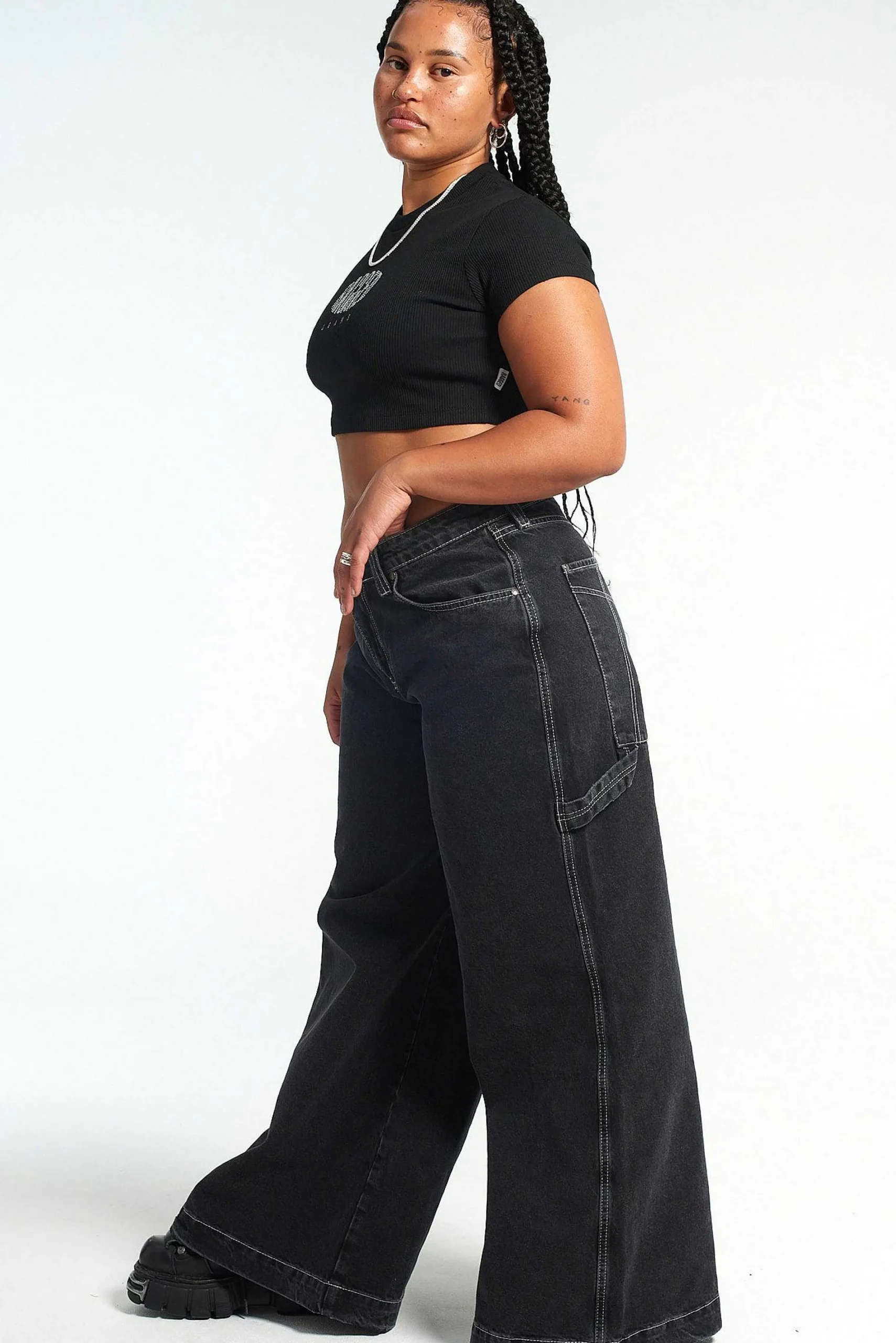 Sweeper Jean Charcoal