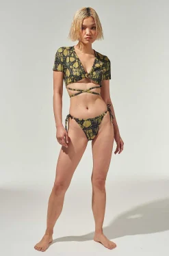 Venom T-Shirt Bikini Top