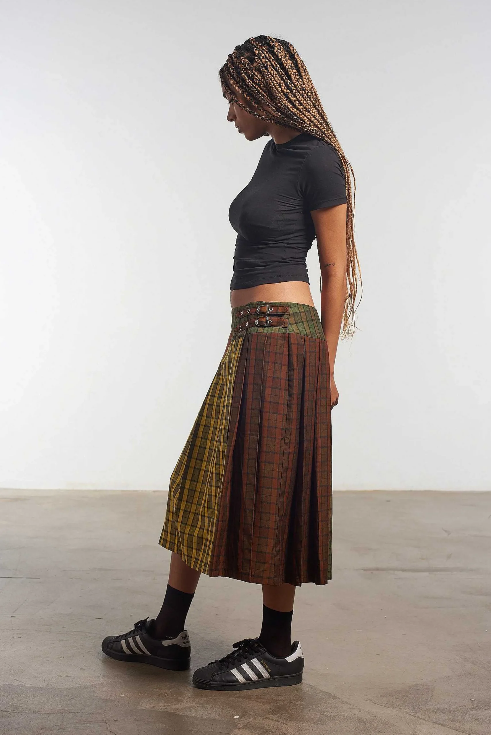 Viv Check Maxi Kilt