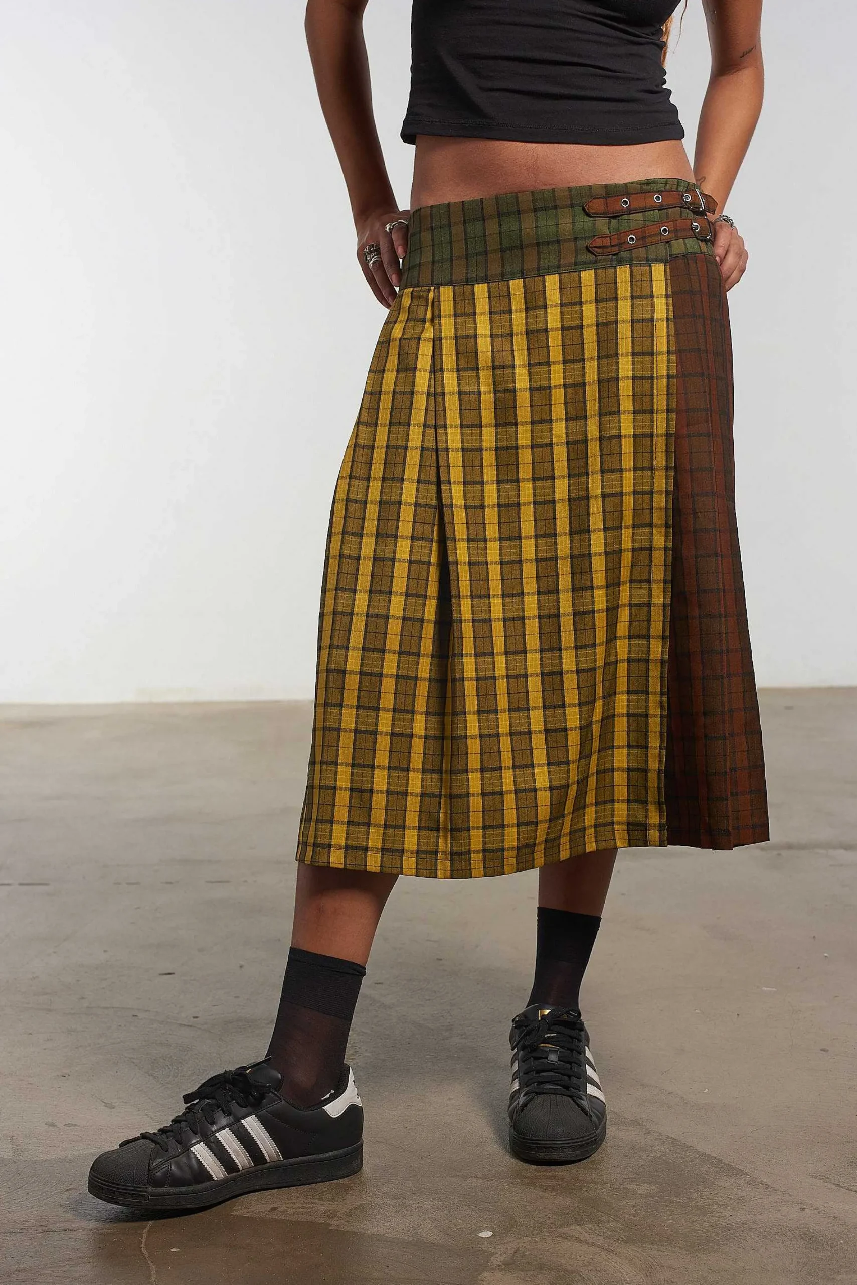 Viv Check Maxi Kilt