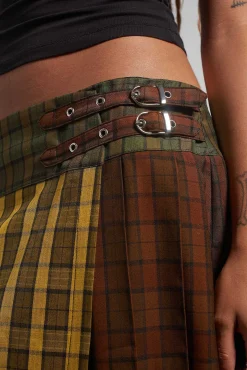 Viv Check Maxi Kilt