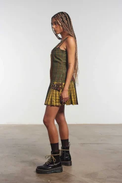 Viv Tartan Mini Dress