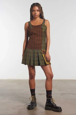 Viv Tartan Mini Dress