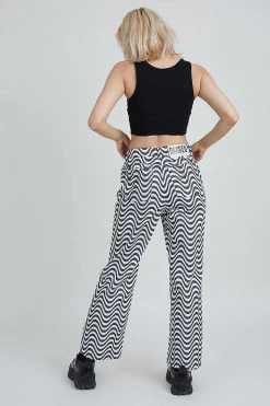 Wave Jean - White