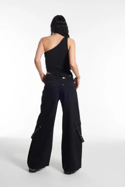 Web Slashed Vest Top