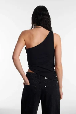 Web Slashed Vest Top