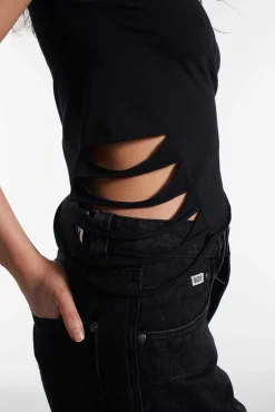 Web Slashed Vest Top