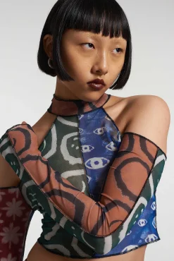 Worship Mesh Top